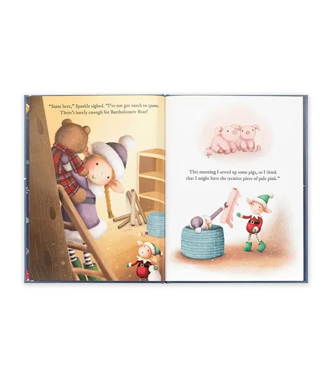 Eldo Elf and the Patchwork Bashful Bunny Book | Jellycat