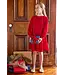 Girls Emerson Dress - Red Velvet | Little English