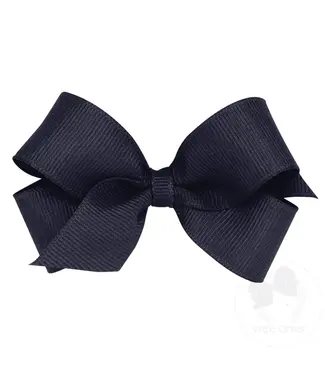 Wee Ones Wee Mini Bow - Navy