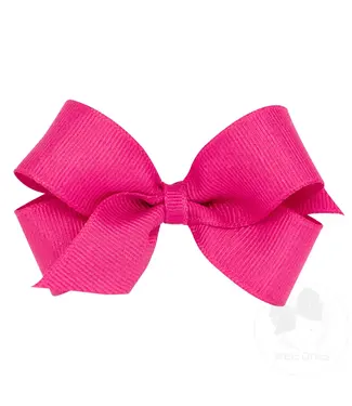 Wee Ones Mini Bow - Shocking Pink