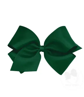 Wee Ones King Bow - Forest Green