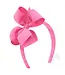 Medium Classic Grosgrain Girls Hair Bow on Headband | Wee Ones