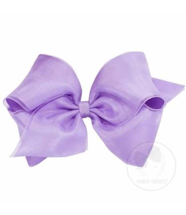 King Organza Overlay Bow