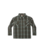 Boys Evergreen Holiday Plaid Flannel Shirt | Rylee + Cru