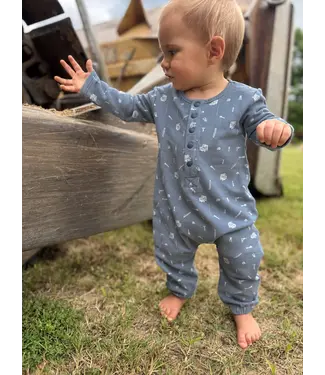 gunamuna Tools Henley Jumpsuit