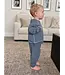 Stripe Fleece Baby Sweatsuit | Gunamuna
