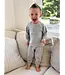 gunamuna Heather Grey Fleece Sweatsuit