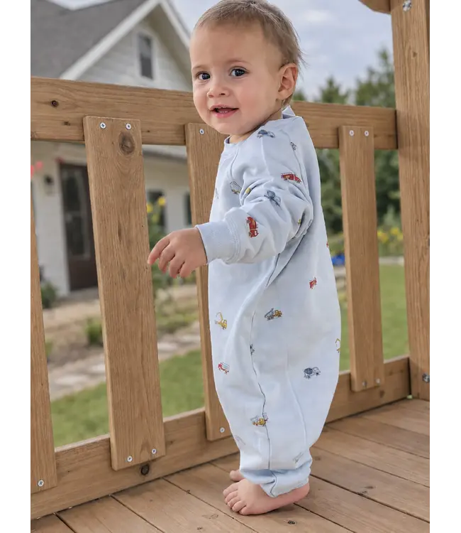 Working Fleece Baby Jumpsuit | Gunamuna