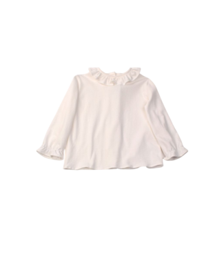 Funtasia Too Ivory Ruffle Blouse