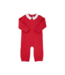 Potter's Playsuit - Quilted Richmond Red with Worth Avenue White
