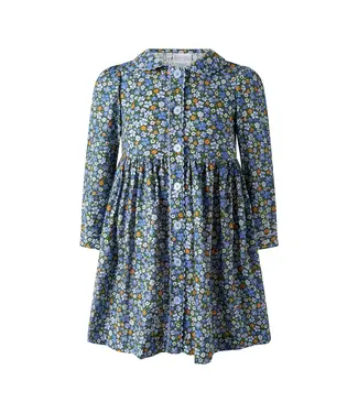 Rachel Riley Meadow Floral Button Front Dress