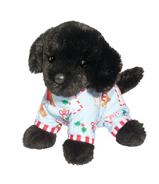 Douglas Black Lab with PJs, Small