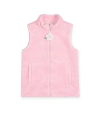 Florence Eiseman Plush Fleece Zip Up Vest