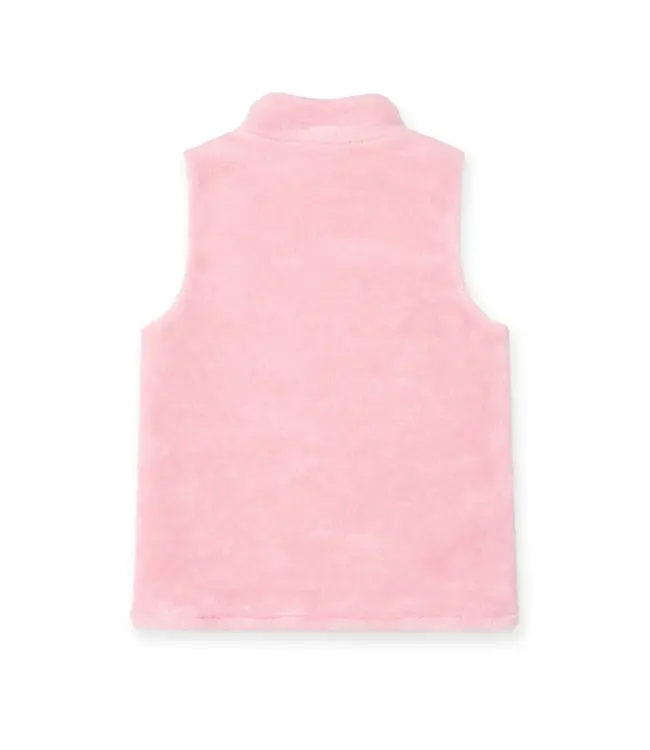 Plush Fleece Zip Up Vest