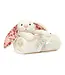 Blossom Cream Bunny 'Berry' Blankie