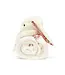 Blossom Cream Bunny 'Berry' Blankie