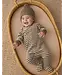 Hidden Snap Footie Spruce Stripe