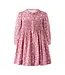 English Garden Smocked Button-Front Dress