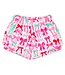 Merry Bows Plush Shorts