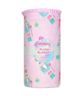 Iscream Nutcracker Treat Plush Blanket