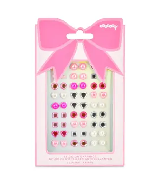 Iscream Bow Stick On Earrings