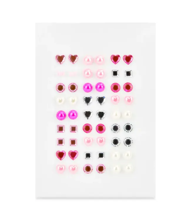 Bow Stick On Earrings