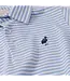 Long Sleeve Prim & Proper Polo - Park City Periwinkle with Nantucket Navy