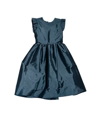 Susanne Lively Designs Black Dress with Flutter Sleeve