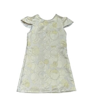 Susanne Lively Designs Gold Circles A-Line Dress
