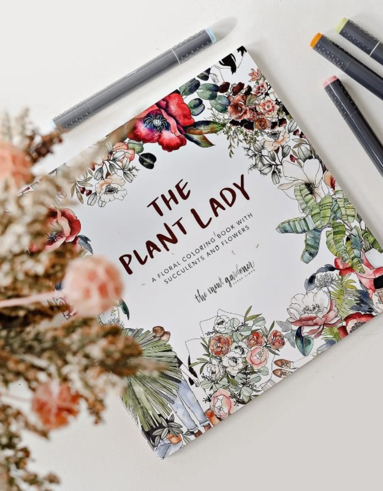 The Plant Lady Coloring Book