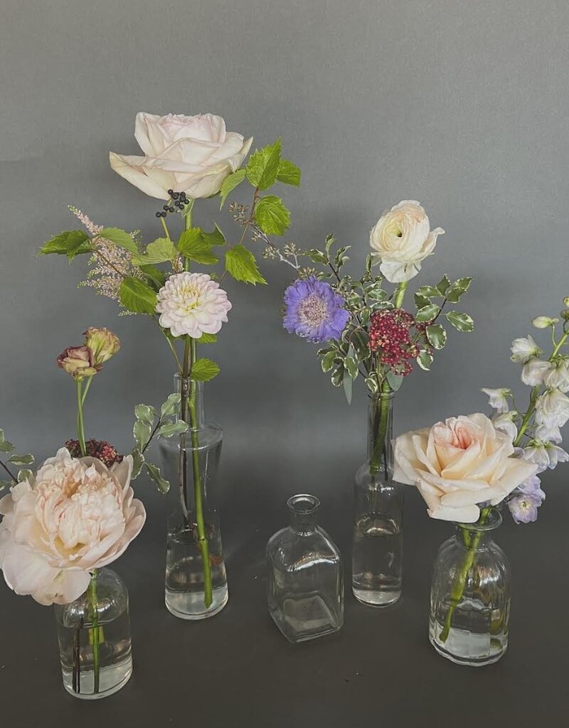 Vintage Bottles, Set of 5