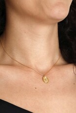 Disk Bee Pendant