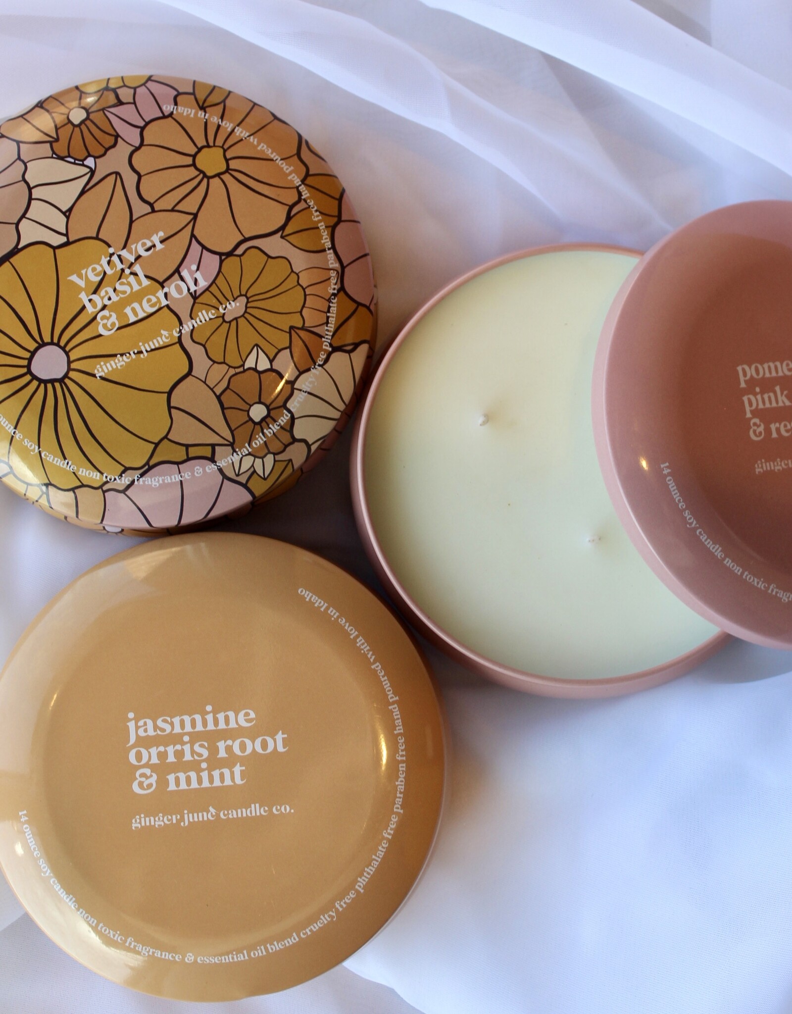 Spring Tin Candle