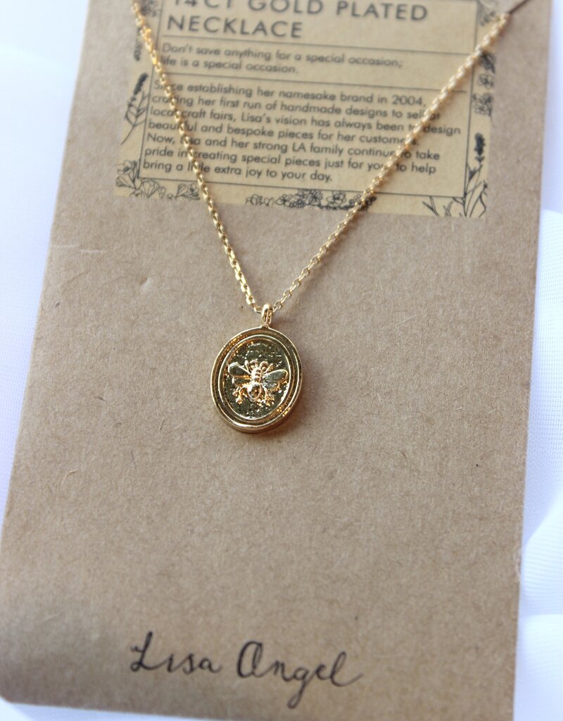Disk Bee Pendant