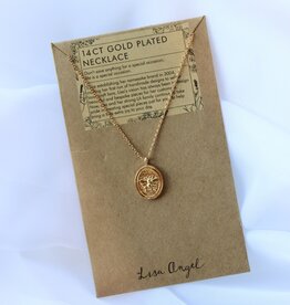 Disk Bee Pendant
