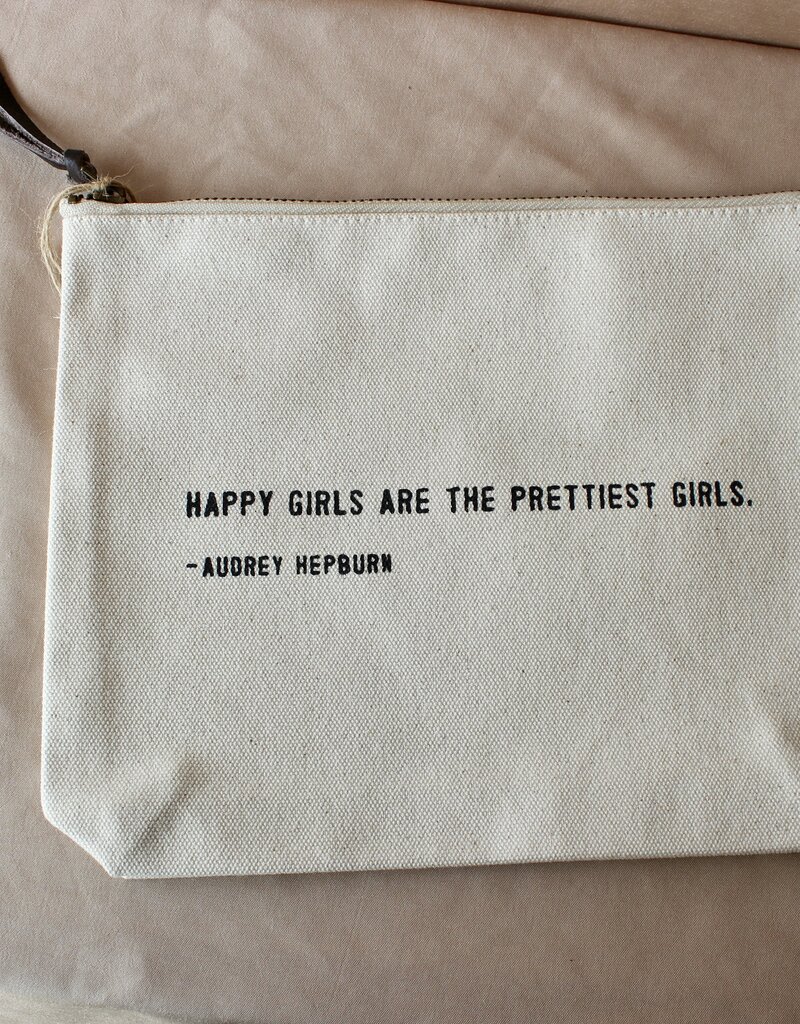Zipped Canvas Bag