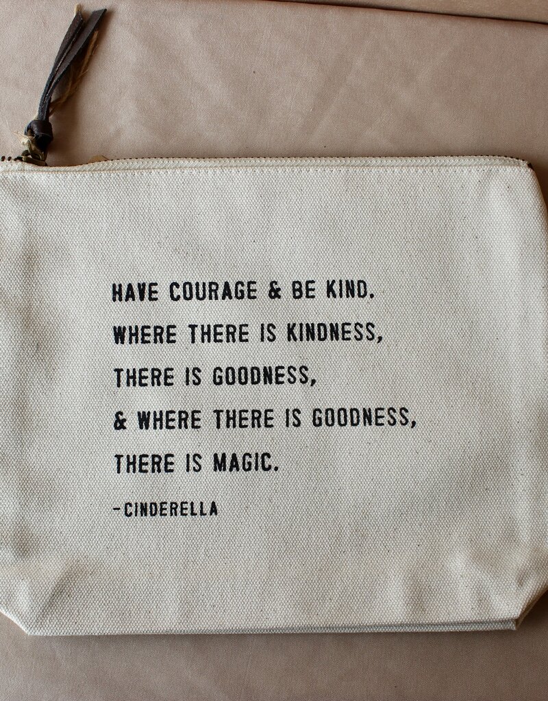 Zipped Canvas Bag