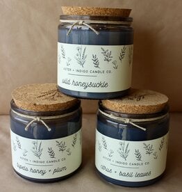 Aster + Indigo Candle