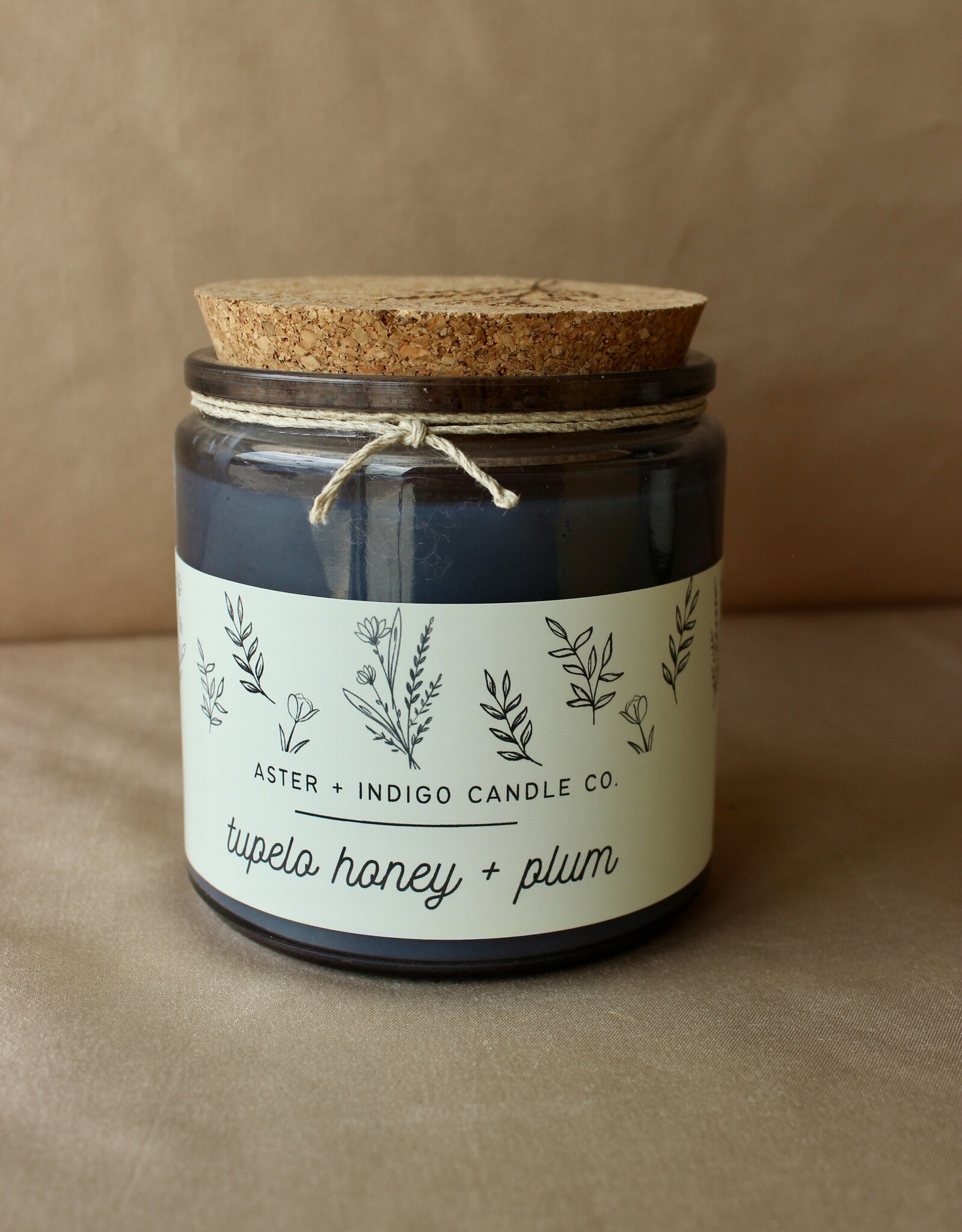 Aster + Indigo Candle