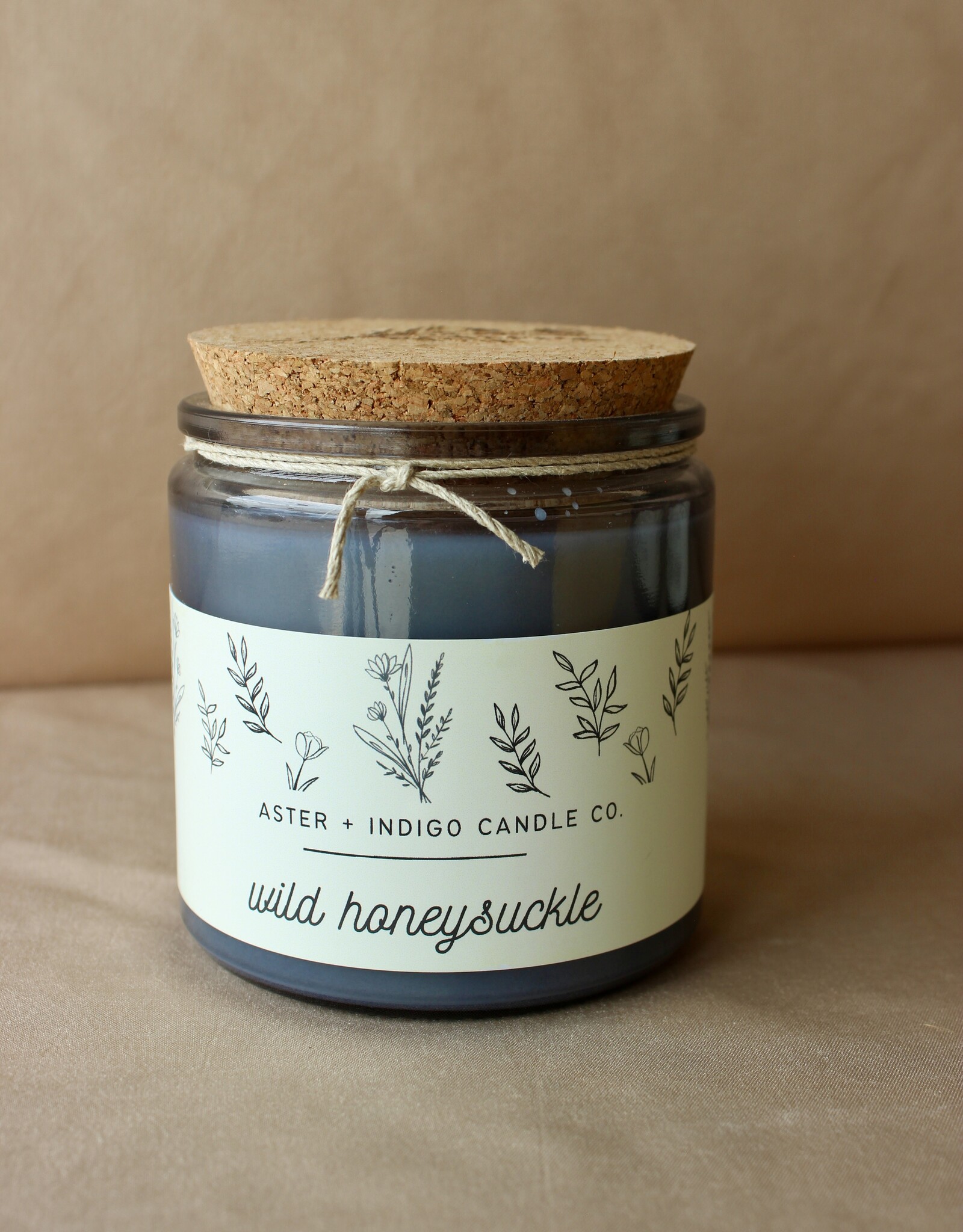 Aster + Indigo Candle