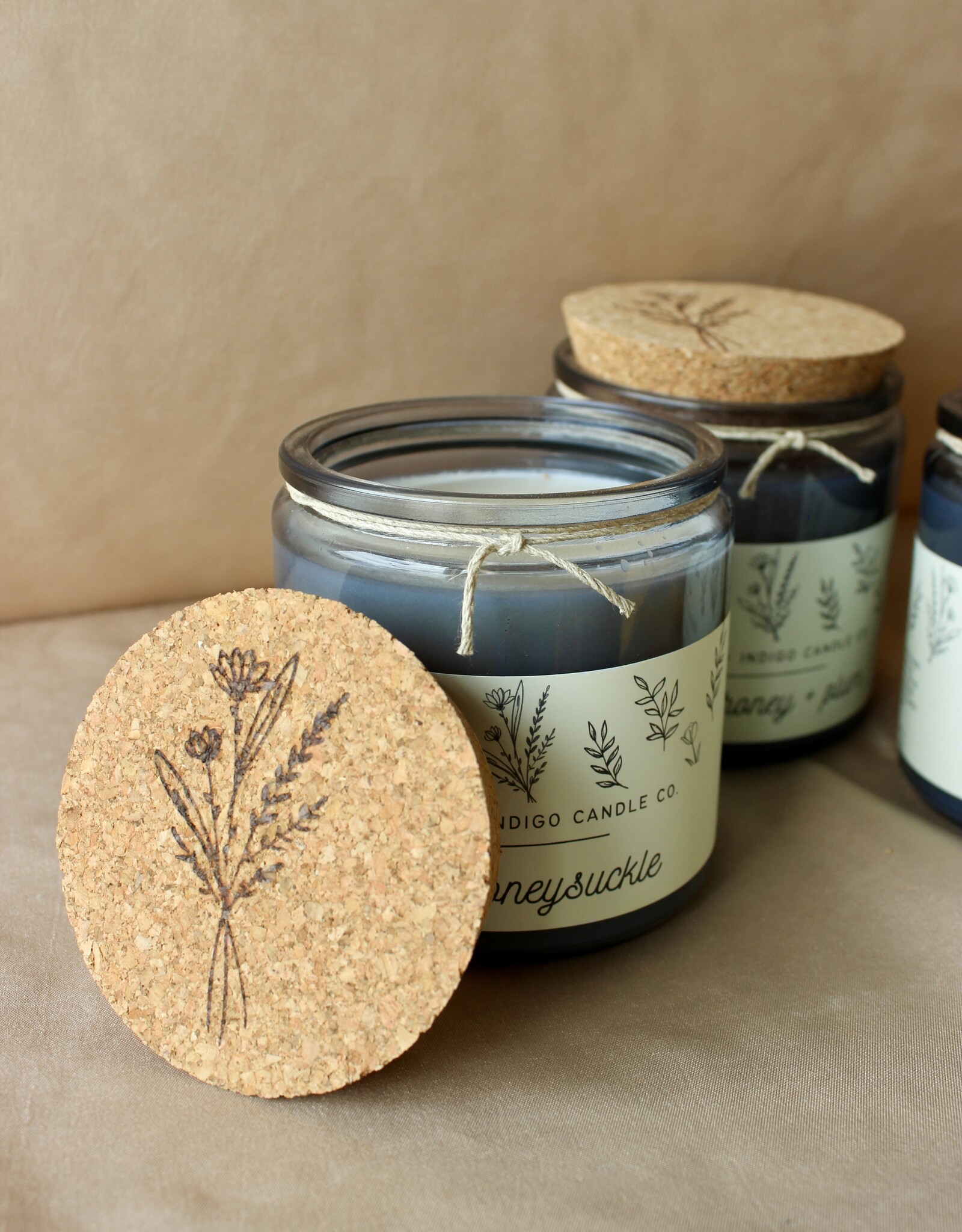 Aster + Indigo Candle