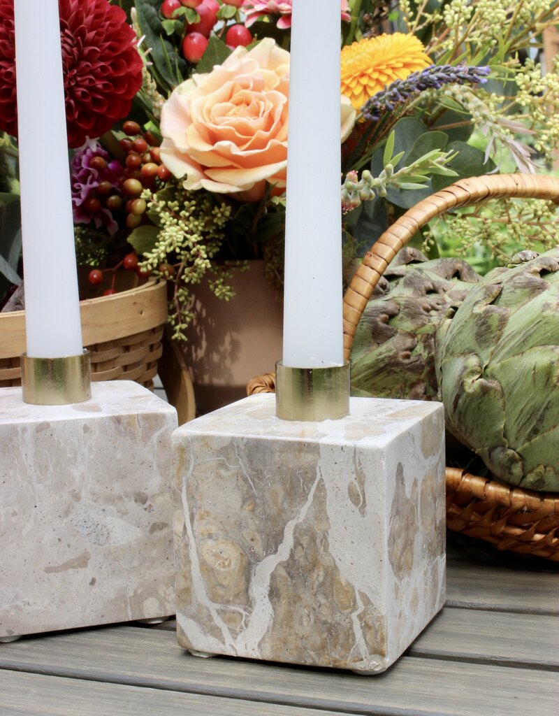 Marble Taper Holder