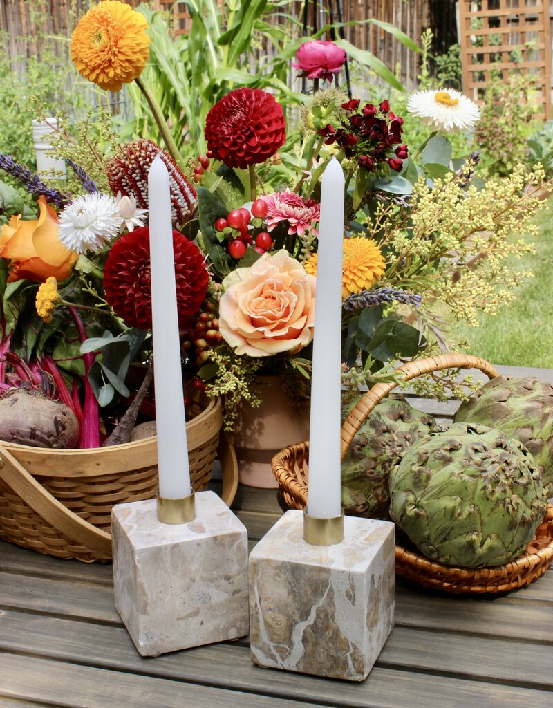 Marble Taper Holder