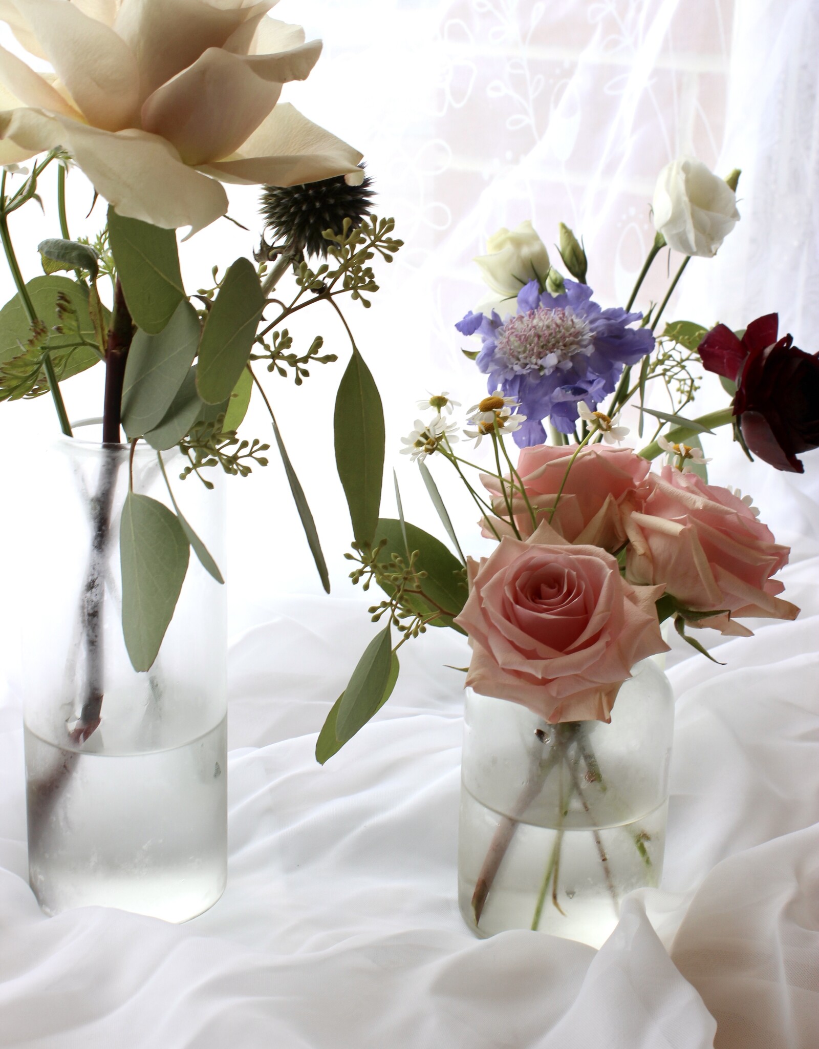 Modern Bud Vases, Set of 3