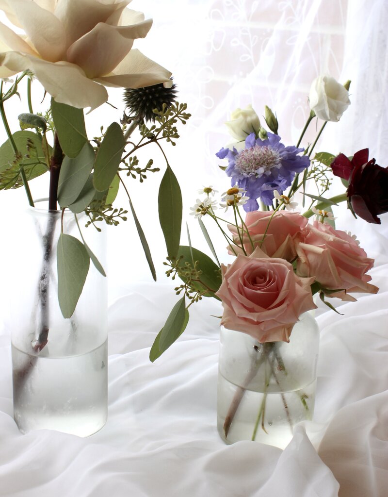 Modern Bud Vases, Set of 3