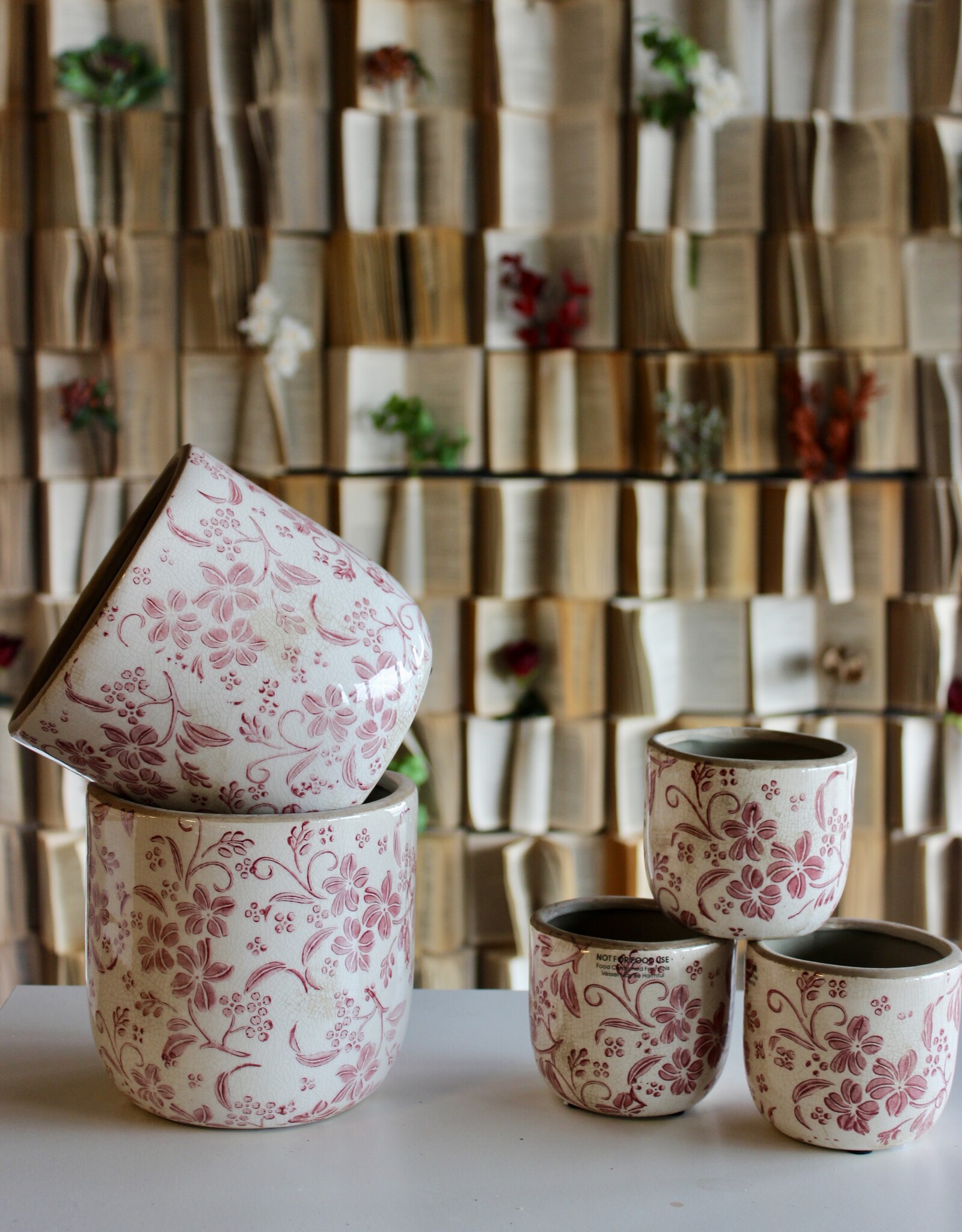 Floral Patterned Planter