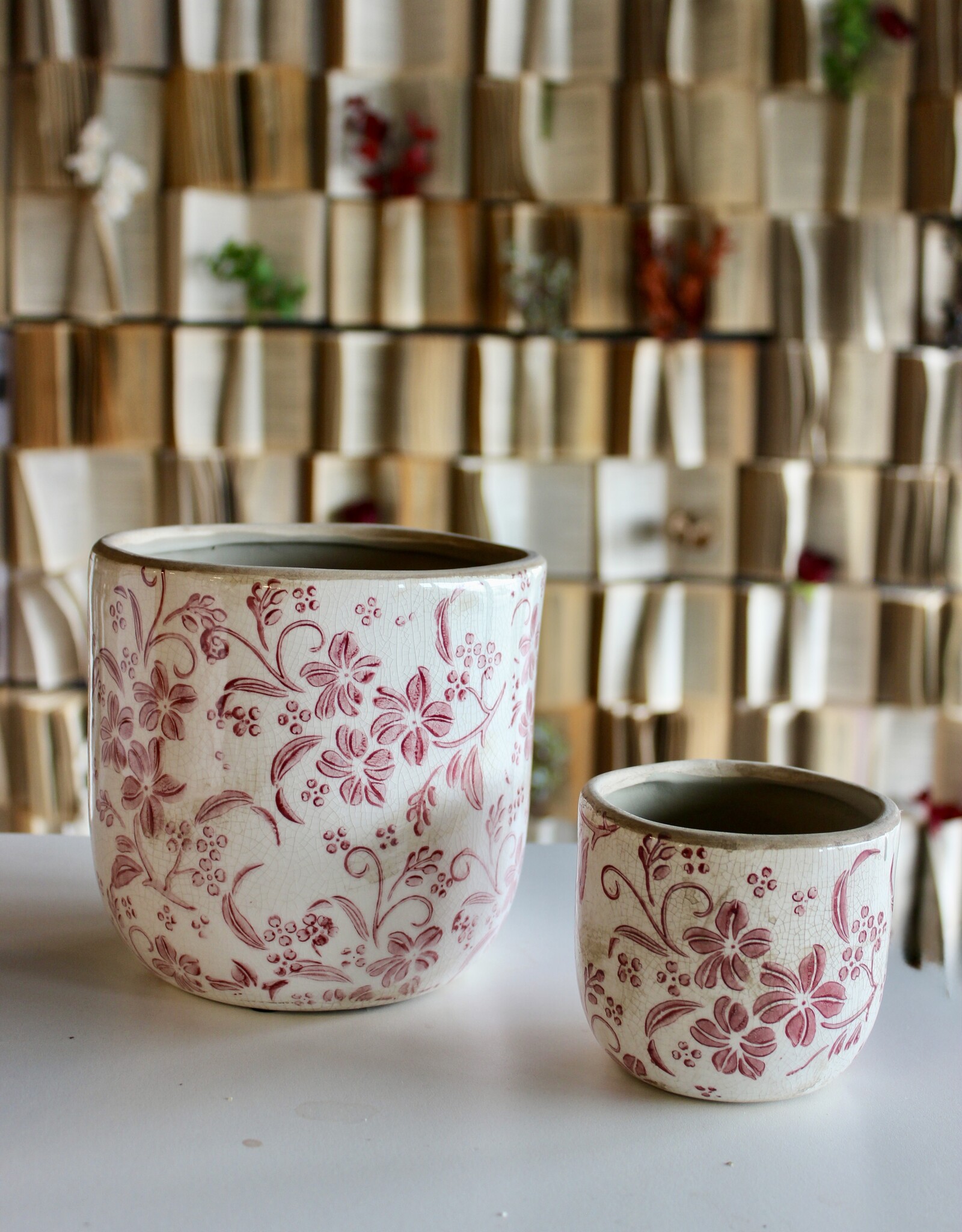 Floral Patterned Planter