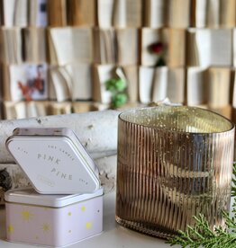 Pink Pine Candle