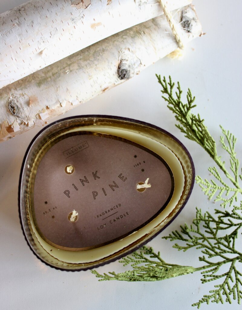 Pink Pine Candle