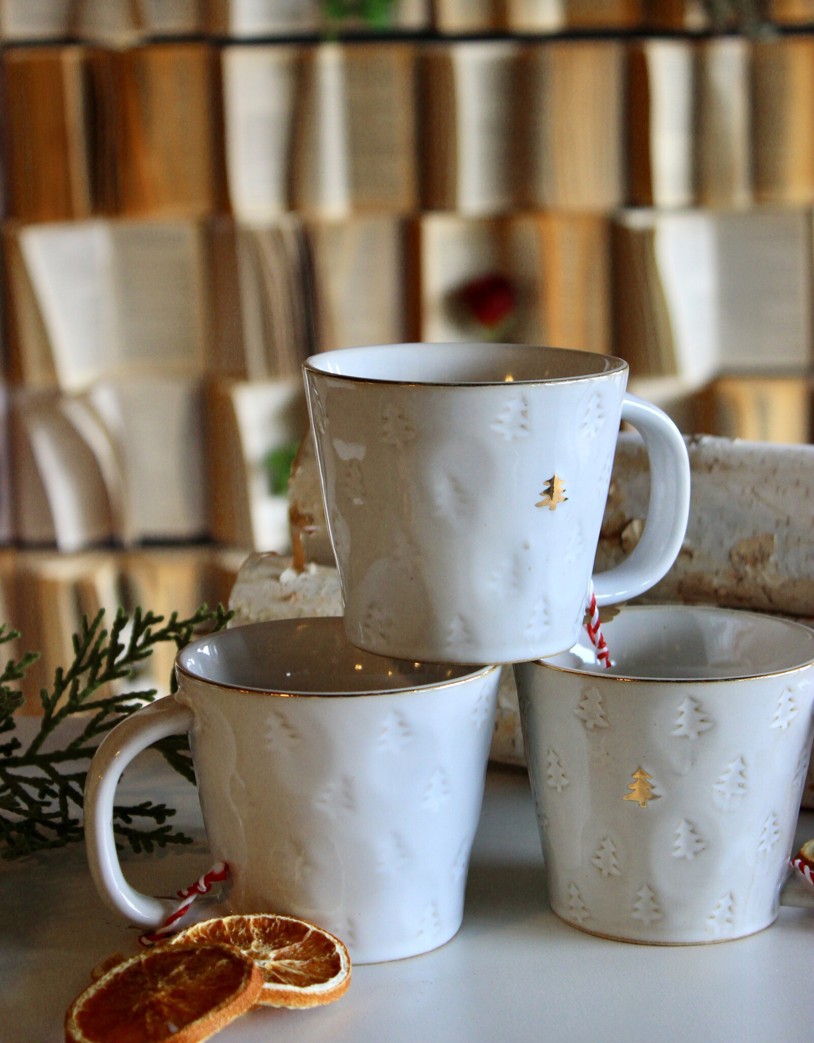 Gold Tree Mug